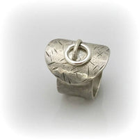 STORY OF O Shield Ring, Sterling Silver
