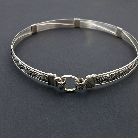 SOFT and SWEET COLLAR (Sterling Silver w/ Sterling Accents)