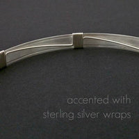 SOFT and SWEET COLLAR (Sterling Silver w/ Sterling Accents)