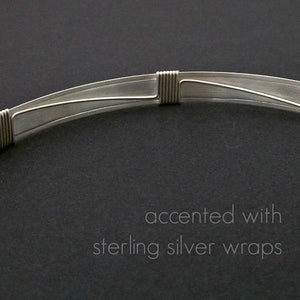 SOFT and SWEET COLLAR (Sterling Silver w/ Sterling Accents)