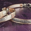 Show your ownership or submission with style and grace. Our best selling ‘SOFT and SWEET’ Locking BDSM submissive collar is now available in Sterling Silver with Rose Gold Accents. This artisan collar is hand crafted in a pretty feminine floral pattern that is the epitome of feminine grace. 