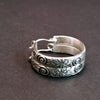 WILD FLOWER Hoop Earrings
