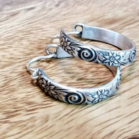 WILD FLOWER Hoop Earrings