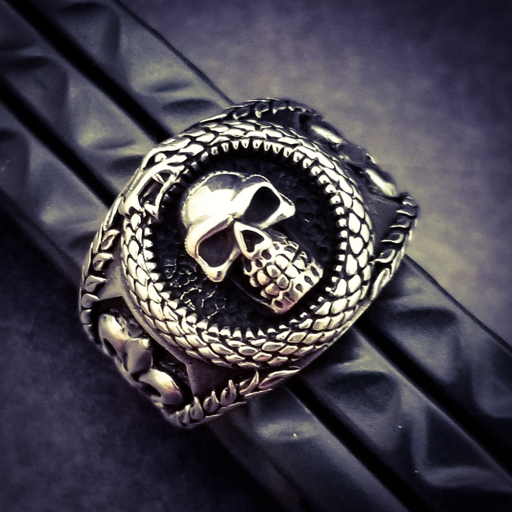 Wrath Skull Ring, My Secret Heart Studios