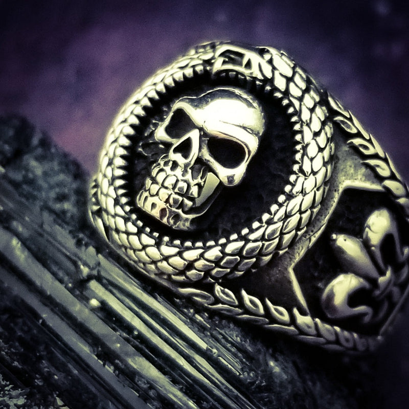 Wrath Skull Ring, My Secret Heart Studios