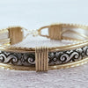 ZUZY Traditional Bracelet, Sterling with Gold Accents