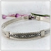 ZUZY Submissive Collar, Sterling with Sterling Accents