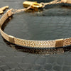 Schlankes ASHANTI-Halsband, 14 Karat Gold gefüllt