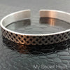Our Darkenwald design is reminiscent of old castle walls, knights on galloping horses and laughter and ale in the great hall by firelight.  Substantial sterling silver. PERFECT COMPANION to our Darkenwald Collars & Submissive Cuffs