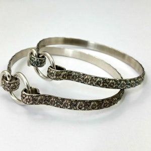 LOKELANI Handcuff Bracelets, Sterling Silver